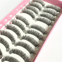 Faux cils naturels pour un regard plus expressif – Cils très demandés pour une plus grande flexibilité et un aspect naturel