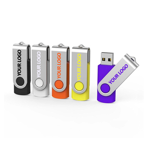 Kissin แฟลชไดรฟ์2.0 128GB <span class=keywords><strong>64</strong></span> <span class=keywords><strong>GB</strong></span> 32GB 16GB 8GB pendrive เปลือกโลหะพลาสติกเมมโมรี่สติ๊กมินิ USB - Product Image 2