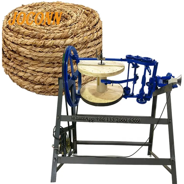 Nhà Máy Giá sisal dây máy làm điện lúa mì rơm dây kéo sợi Máy dừa dây cán Xoắn máy