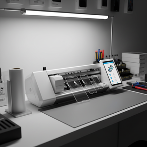 Traceur de découpe de films TPU et EPU Bascocut pour iPad et iPhone à écran de 7 pouces - Product Image 1