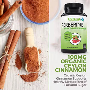 OEM kapsül bağışıklık takviyeleri seylan tarçın kapsülleri ile karmaşık Berberine - Product Image 2