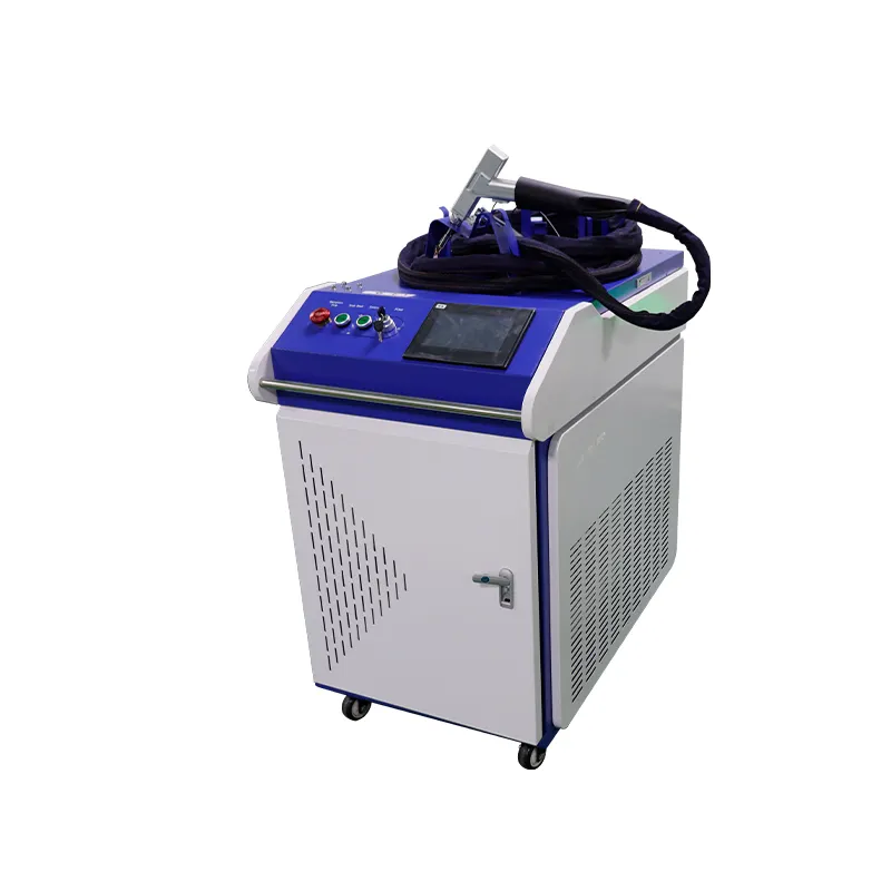Máquina de solda a laser portátil de fibra com alimentador de fio, máquina de chapa metálica, bom preço, 1000w, 1500w, 2000w