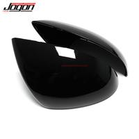 Coque de rechange noire brillante de haute qualité, protecteur de rétroviseur adapté à la Volkswagen Touareg 7P 2011 — 2018, rétroviseur latéral, coque