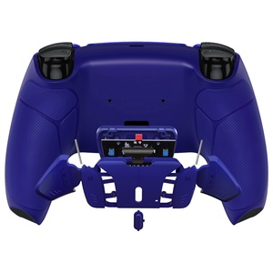อุปกรณ์เสริมเกมมิ่ง EXtremeRate ชุดปุ่ม RISE4 แบบยางสีโคบอลต์บลู รุ่นอัปเกรด ปรับแต่งได้ สำหรับคอนโทรลเลอร์ PS5 รุ่น BDM-010/020 - Product Image 4