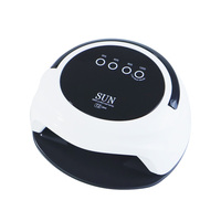 Lampe à Ongles LED Portable 42 Perles UV, Séchage de Tous les Vernis Gels, Usage en Salon, Plusieurs Vitesses Sélectionnables, Emballage Boîte Inclus