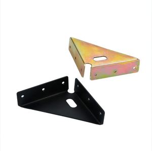 Piezas de estampado de placa de metal Muebles Soporte de trípode grande Soporte de ángulo de conexión - Product Image 1