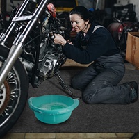 Wasserdichte Gummi-Backing Oil Absorbent Boden matte 60x72 in Filz-Motorrad matte für das Parken in der Garage