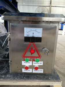 Machine de déshydratation centrifuge industrielle <span class=keywords><strong>semi</strong></span>-automatique en acier inoxydable pour l'agriculture, haute capacité 500L/heure - Product Image 3