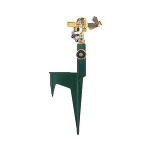 Aspersor de aluminio con punta de 1 pulgada para jardín con rotación de 360 grados - Product Image 1