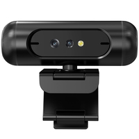 Cámara Web USB 2K con Windows Hello, Reconocimiento Facial y Autoenfoque para Laptop/Escritorio, Transmisión en Vivo, Reuniones y Videollamadas