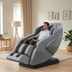 เก้าอี้นวดไฟฟ้าอัตโนมัติเต็มรูปแบบ Jingdian Home Massage Chair รุ่น Space Capsule 61 ถุงลมนิรภัย ราง SL พร้อมแขนนวดหุ่นยนต์ 3 มิติ สำหรับผู้สูงอายุ - Product Image 1