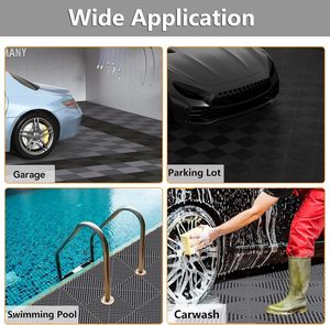Dalles <span class=keywords><strong>de</strong></span> sol <span class=keywords><strong>de</strong></span> <span class=keywords><strong>garage</strong></span> emboîtables en PVC, sur mesure, antidérapantes, robustes, pour <span class=keywords><strong>garage</strong></span> commercial - Product Image 5