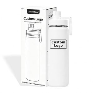 Bouteille d'eau en acier inoxydable à double paroi isolée sous vide de 24 oz avec logo personnalisé OEM pour l'extérieur - Product Image 2