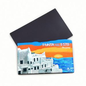Factory Direct Price Tourist Souvenir Custom Photo Magnetic Sticker Low Moq Aluminum 3D Foil <b>Fridge</b> Magnets - Product Image 1