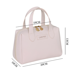 กระเป๋าจัดระเบียบอุปกรณ์อาบน้ำแบบพกพา ขนาดใหญ่ ความจุเยอะอเนกประสงค์ กระเป๋าถือสำหรับผู้หญิง ใส่เครื่องสำอาง - Product Image 5