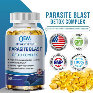 Oem usus besar pembersihan Detox Softgel kapsul dewasa suplemen 60 hitungan mendukung <span class=keywords><strong>Gut</strong></span> Kesehatan - Product Image 4