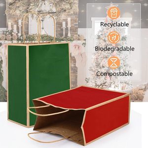 Bolsa <span class=keywords><strong>de</strong></span> Papel Kraft Personalizada para Uso en Tiendas, para Organización <span class=keywords><strong>de</strong></span> Productos en Venta Diaria, Regalos y Empaquetado en Tiendas - Product Image 3