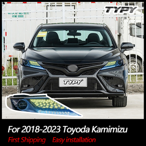 Luces Delanteras LED TOPY para Automóvil 2018-2023, Lámpara de Proyección con Luz Diurna de 100W, Accesorios Automotrices para <span class=keywords><strong>Toyota</strong></span> Camry, Nuevo - Product Image 4