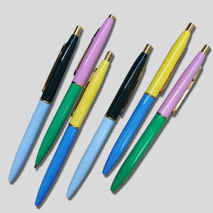 Stylo à bille en métal promotionnel personnalisé de couleur jumelle, stylo à bille cadeau d'affaires d'hôtel <span class=keywords><strong>Ckick</strong></span> stylo de luxe à écriture lisse à encre bleue avec logo - Product Image 5