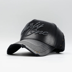Gorras de Béisbol con Forro de Satén, Gorras Deportivas con Ala de Ante Negro, con Marco de 5 Paneles, Dandy, Barbas, 31 con Código NFC, en Stock - Product Image 1