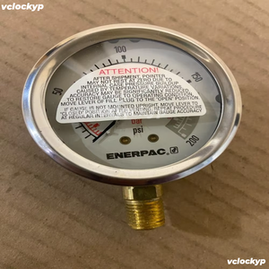 เครื่องวัดความดันไฮดรอลิก1/4 "NPT LM อะไหล่ G2511L enerpac - Product Image 3
