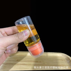 Bouteille de recharge transparente en plastique de 60 ml pour additif d'appât de pêche, stockage scellé pour outils de pêche en eau douce - Product Image 5