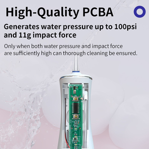 <span class=keywords><strong>Irrigador</strong></span> Dental Eléctrico Portátil Personalizado con Tanque de Agua de Gran Capacidad Antibacteriana, Hilo Dental Ortodóntico para el Hogar - Product Image 5