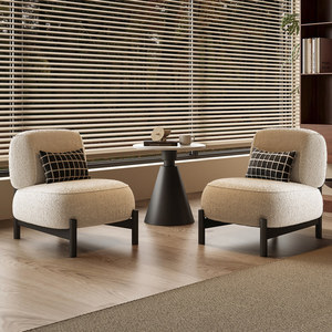 Fauteuils en velours rétro, style nordique, mobilier de luxe moderne, <span class=keywords><strong>fauteuil</strong></span> d'hôtel, de bureau, canapé d'appoint en métal pour la maison, chaises de salon - Product Image 5