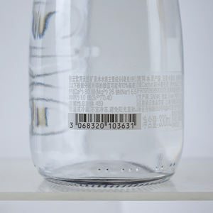 Evian botol kaca bebas Gas, kotak penuh 330mlx20 sumber Perancis minum klub berkelas grosir - Product Image 4