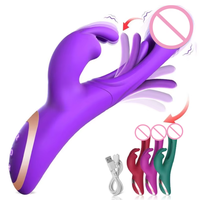 Vibrateur multifonction pour femmes, massage vibrant, masturbation féminine, vibrations, tapotements, orgasme, jouet sexuel pour adultes