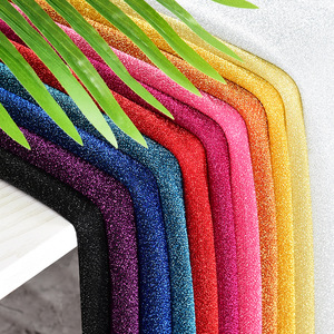 Gold-Silber Glitzerndes Sternengarn-Gewebe Buntes Holografisches Tüll-Kleid Fotografie-Hintergrund Bekleidungsmaterial - Product Image 2