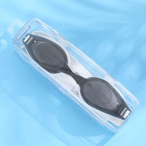 Swimming Goggles Adult Silicone Anti Fog Waterproof <b>PC</b> Lens Universal Fit AF2200 - Product Image 3