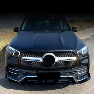 Pour Mercedes Benz GLE W167 C167 2020-2024 Spoiler de pare-chocs avant ABS 3x - Product Image 4
