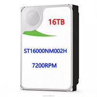 512MB Cache ST16000NM002H 16TB 3.5" SATA 7200 RPM Enterprise HDD 7200RPM, Helium CMR, Penyimpanan NAS Server 24/7