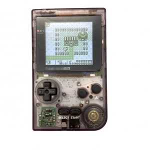 หน้าจอ LCD ซ่อมแซมปรับความสว่างได้ Funnymoded IPS V2 สำหรับ Nintendo Gameboy Pocket GBP หน้าจอเรืองแสง - Product Image 1