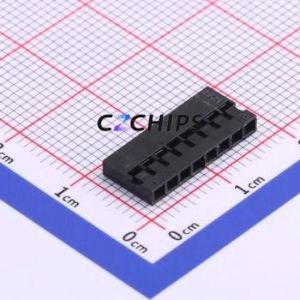 HX20011-8Y Housing (Wire-to-Board / Wire-to-Wire) P=2mm Connector ( Jack Structure: 1x8P )( Pitch: 2mm )( Number of Rows: 1 ) - Product Image 1