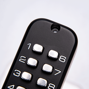 Nuevo teclado de combinación mecánica para exteriores, cerradura de combinación de llave de puerta de jardín impermeable de doble cara - Product Image 5