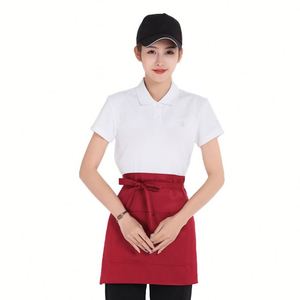 Tabliers ultra-courts personnalisés avec logo imprimé pour les cafés, les magasins, les hôtels, les boulangeries, les restaurants, les serveurs et les serveuses - Product Image 2