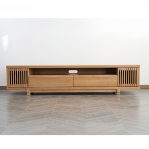 Tủ gỗ hiện đại bên cạnh-Đồ nội thất gia đình thân thiện với môi trường được khoan trước lỗ cáp lớn 4 ngăn <span class=keywords><strong>2</strong></span> ngăn kéo 5 phòng ngủ - Product Image 2