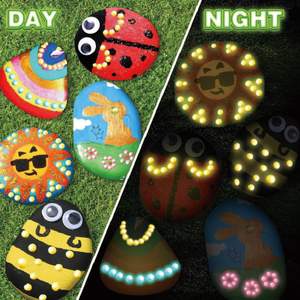 <span class=keywords><strong>Kit</strong></span> de <span class=keywords><strong>peinture</strong></span> aux galets qui brillent dans le noir, vente chaude - Product Image 4