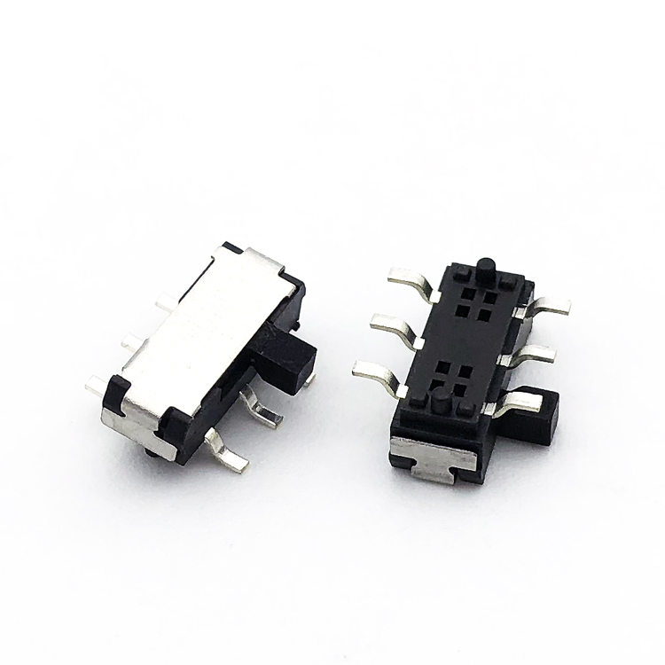 Китай поставщик jingtng поставить SK05E-B-H2 Мини тумблер SP3T 3-х позиционный ползунковый переключатель