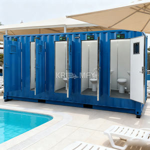 Salle de bain mobile, toilettes préfabriquées, WC, douche avec toilettes, camping, extérieur, portable - Product Image 6