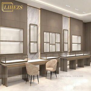 Mostrador de Vidrio para Exhibición de Joyería y Vitrina para Tienda |   Diseño de Interiores para Tiendas |   Servicio Integral de Renovación Personalizada - Product Image 5