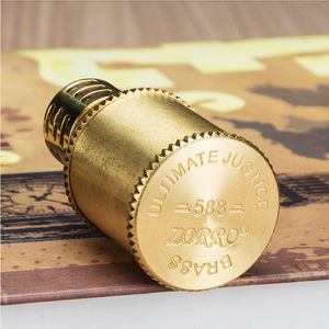 Encendedor de Queroseno ZORRO de Nuevo Diseño, Encendedor Creativo de Estilo Antiguo con Rueda de Moler, Encendedores Gruesos al por Mayor - Product Image 2