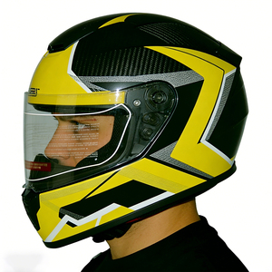 Casco de Motocicleta Integral para Niños <span class=keywords><strong>HAD</strong></span>, Homologado por DOT, Doble Visera, Cierre Rápido, Material PP, Unisex, Apto para Todas las Estaciones, 6 Meses - Product Image 5