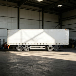 Tenda Laterale Impermeabile <span class=keywords><strong>per</strong></span> Semirimorchio, Carrozza Sigillata <span class=keywords><strong>per</strong></span> Alimenti e Merci, Protezione da Umidità e Polvere - Product Image 2