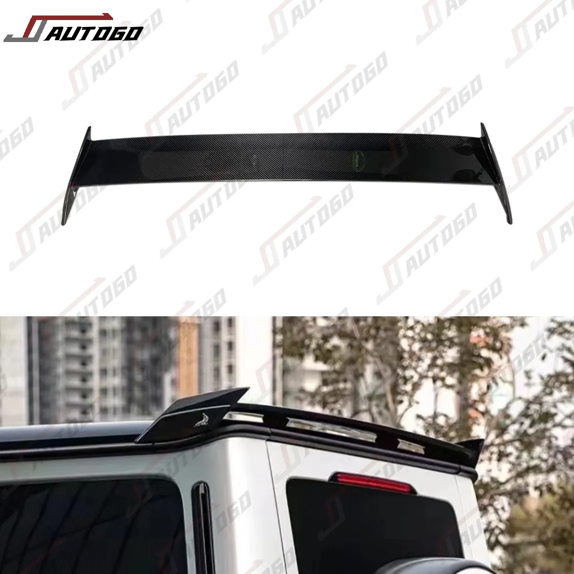 Tự động sửa đổi chuyển đổi sợi carbon phía sau Spoiler cho Mercedes-Benz w464 2018-2024g G350 G500 G550 nâng cấp lên topcar