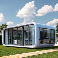 Maisons modulaires en acier JYD sur les toits minimalistes des villes améliorent l'horizon urbain et l'aménagement paysager moderne avec un design élégant
