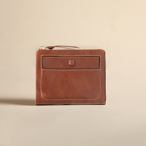 Zenos Vintage High Quality Genuine Leather Coin <b>Purse</b> New Cowhide Credit Card Holder Multi-Functional Short Zipper Wallet - Product Image 4