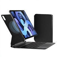 Keyboard Magnetik Ajaib Isi Ulang Terbaru 2023 untuk iPad Air 4 5 10.9 Pro 11 Koneksi Nirkabel Touch Backlight Antarmuka USB